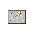 Picture of Animals Map Grey _GroupedProduct_Rectangle_Landscape_Canvas_Framed_