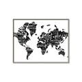 Picture of Explore Map _GroupedProduct_Rectangle_Landscape_Canvas_Framed_