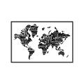 Picture of Explore Map _GroupedProduct_Rectangle_Landscape_Canvas_Framed_