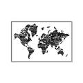 Picture of Explore Map _GroupedProduct_Rectangle_Landscape_Canvas_Framed_