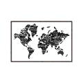 Picture of Explore Map _GroupedProduct_Rectangle_Landscape_Canvas_Framed_