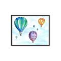 Picture of Hot Air Balloon I _GroupedProduct_Rectangle_Landscape_Mini_ _GroupedProduct_Rectangle_Landscape_Canvas_Framed_