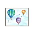 Picture of Hot Air Balloon I _GroupedProduct_Rectangle_Landscape_Mini_ _GroupedProduct_Rectangle_Landscape_Canvas_Framed_