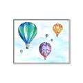Picture of Hot Air Balloon I _GroupedProduct_Rectangle_Landscape_Mini_ _GroupedProduct_Rectangle_Landscape_Canvas_Framed_