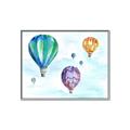 Picture of Hot Air Balloon I _GroupedProduct_Rectangle_Landscape_Mini_ _GroupedProduct_Rectangle_Landscape_Canvas_Framed_