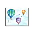 Picture of Hot Air Balloon I _GroupedProduct_Rectangle_Landscape_Mini_ _GroupedProduct_Rectangle_Landscape_Canvas_Framed_