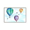 Picture of Hot Air Balloon I _GroupedProduct_Rectangle_Landscape_Mini_ _GroupedProduct_Rectangle_Landscape_Canvas_Framed_