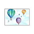 Picture of Hot Air Balloon I _GroupedProduct_Rectangle_Landscape_Mini_ _GroupedProduct_Rectangle_Landscape_Canvas_Framed_