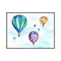 Picture of Hot Air Balloon I _GroupedProduct_Rectangle_Landscape_Mini_ _GroupedProduct_Rectangle_Landscape_Canvas_Framed_