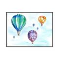 Picture of Hot Air Balloon I _GroupedProduct_Rectangle_Landscape_Mini_ _GroupedProduct_Rectangle_Landscape_Canvas_Framed_