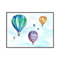 Picture of Hot Air Balloon I _GroupedProduct_Rectangle_Landscape_Mini_ _GroupedProduct_Rectangle_Landscape_Canvas_Framed_