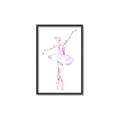 Picture of Ballerina I _GroupedProduct_Rectangle_Portrait_Mini_ _GroupedProduct_Rectangle_Portrait_Canvas_Framed_