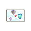 Picture of Hot Air Balloon II _GroupedProduct_Rectangle_Landscape_Mini_ _GroupedProduct_Rectangle_Landscape_Canvas_Framed_