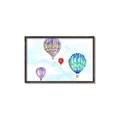 Picture of Hot Air Balloon II _GroupedProduct_Rectangle_Landscape_Mini_ _GroupedProduct_Rectangle_Landscape_Canvas_Framed_