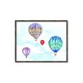 Picture of Hot Air Balloon II _GroupedProduct_Rectangle_Landscape_Mini_ _GroupedProduct_Rectangle_Landscape_Canvas_Framed_