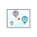 Picture of Hot Air Balloon II _GroupedProduct_Rectangle_Landscape_Mini_ _GroupedProduct_Rectangle_Landscape_Canvas_Framed_