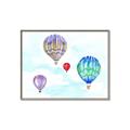 Picture of Hot Air Balloon II _GroupedProduct_Rectangle_Landscape_Mini_ _GroupedProduct_Rectangle_Landscape_Canvas_Framed_