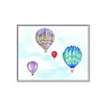 Picture of Hot Air Balloon II _GroupedProduct_Rectangle_Landscape_Mini_ _GroupedProduct_Rectangle_Landscape_Canvas_Framed_