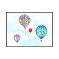 Picture of Hot Air Balloon II _GroupedProduct_Rectangle_Landscape_Mini_ _GroupedProduct_Rectangle_Landscape_Canvas_Framed_