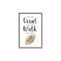 Picture of Crawl Walk Football _GroupedProduct_Rectangle_Portrait_Mini_ _GroupedProduct_Rectangle_Portrait_Canvas_Framed_