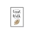 Picture of Crawl Walk Football _GroupedProduct_Rectangle_Portrait_Mini_ _GroupedProduct_Rectangle_Portrait_Canvas_Framed_