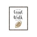 Picture of Crawl Walk Football _GroupedProduct_Rectangle_Portrait_Mini_ _GroupedProduct_Rectangle_Portrait_Canvas_Framed_
