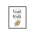 Picture of Crawl Walk Football _GroupedProduct_Rectangle_Portrait_Mini_ _GroupedProduct_Rectangle_Portrait_Canvas_Framed_
