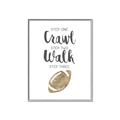 Picture of Crawl Walk Football _GroupedProduct_Rectangle_Portrait_Mini_ _GroupedProduct_Rectangle_Portrait_Canvas_Framed_