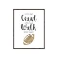 Picture of Crawl Walk Football _GroupedProduct_Rectangle_Portrait_Mini_ _GroupedProduct_Rectangle_Portrait_Canvas_Framed_