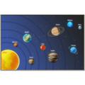 Picture of Solar System I _GroupedProduct_Rectangle_Landscape_Canvas_Framed_