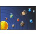 Picture of Solar System I _GroupedProduct_Rectangle_Landscape_Canvas_Framed_