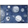 Picture of Solar System II _GroupedProduct_Rectangle_Landscape_Canvas_Framed_