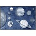 Picture of Solar System II _GroupedProduct_Rectangle_Landscape_Canvas_Framed_