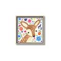 Picture of In the Garden Deer _GroupedProduct_Square_Mini_ _GroupedProduct_Square_Canvas_Framed_