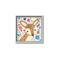 Picture of In the Garden Deer _GroupedProduct_Square_Mini_ _GroupedProduct_Square_Canvas_Framed_