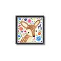 Picture of In the Garden Deer _GroupedProduct_Square_Mini_ _GroupedProduct_Square_Canvas_Framed_