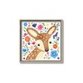 Picture of In the Garden Deer _GroupedProduct_Square_Mini_ _GroupedProduct_Square_Canvas_Framed_