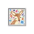 Picture of In the Garden Deer _GroupedProduct_Square_Mini_ _GroupedProduct_Square_Canvas_Framed_
