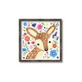 Picture of In the Garden Deer _GroupedProduct_Square_Mini_ _GroupedProduct_Square_Canvas_Framed_