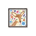 Picture of In the Garden Deer _GroupedProduct_Square_Mini_ _GroupedProduct_Square_Canvas_Framed_