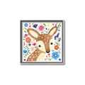 Picture of In the Garden Deer _GroupedProduct_Square_Mini_ _GroupedProduct_Square_Canvas_Framed_