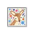 Picture of In the Garden Deer _GroupedProduct_Square_Mini_ _GroupedProduct_Square_Canvas_Framed_