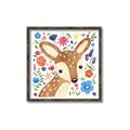 Picture of In the Garden Deer _GroupedProduct_Square_Mini_ _GroupedProduct_Square_Canvas_Framed_