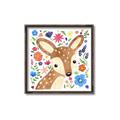 Picture of In the Garden Deer _GroupedProduct_Square_Mini_ _GroupedProduct_Square_Canvas_Framed_