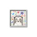 Picture of In the Garden Hedgehog _GroupedProduct_Square_Mini_ _GroupedProduct_Square_Canvas_Framed_