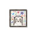 Picture of In the Garden Hedgehog _GroupedProduct_Square_Mini_ _GroupedProduct_Square_Canvas_Framed_