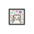 Picture of In the Garden Hedgehog _GroupedProduct_Square_Mini_ _GroupedProduct_Square_Canvas_Framed_