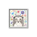 Picture of In the Garden Hedgehog _GroupedProduct_Square_Mini_ _GroupedProduct_Square_Canvas_Framed_