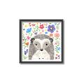 Picture of In the Garden Hedgehog _GroupedProduct_Square_Mini_ _GroupedProduct_Square_Canvas_Framed_