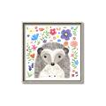 Picture of In the Garden Hedgehog _GroupedProduct_Square_Mini_ _GroupedProduct_Square_Canvas_Framed_